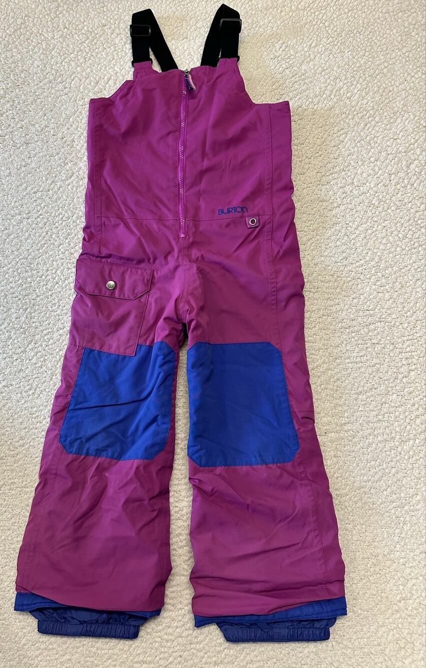 Burton Girls Dryride Snow Bib Size 5-6